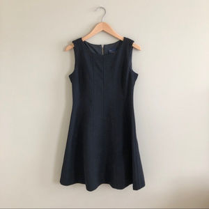 Just Taylor black fit and flare dress